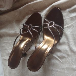 Bronze heels